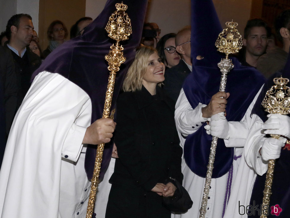 Eugenia Martínez de Irujo disfrutando de la Semana Santa