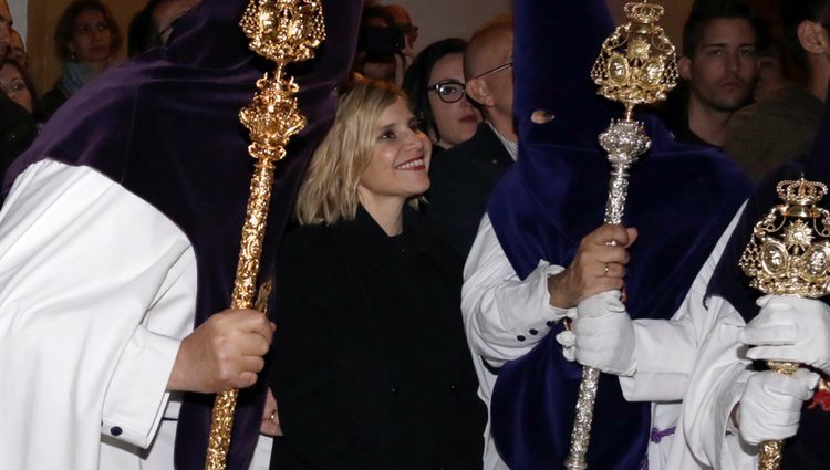 Eugenia Martínez de Irujo disfrutando de la Semana Santa