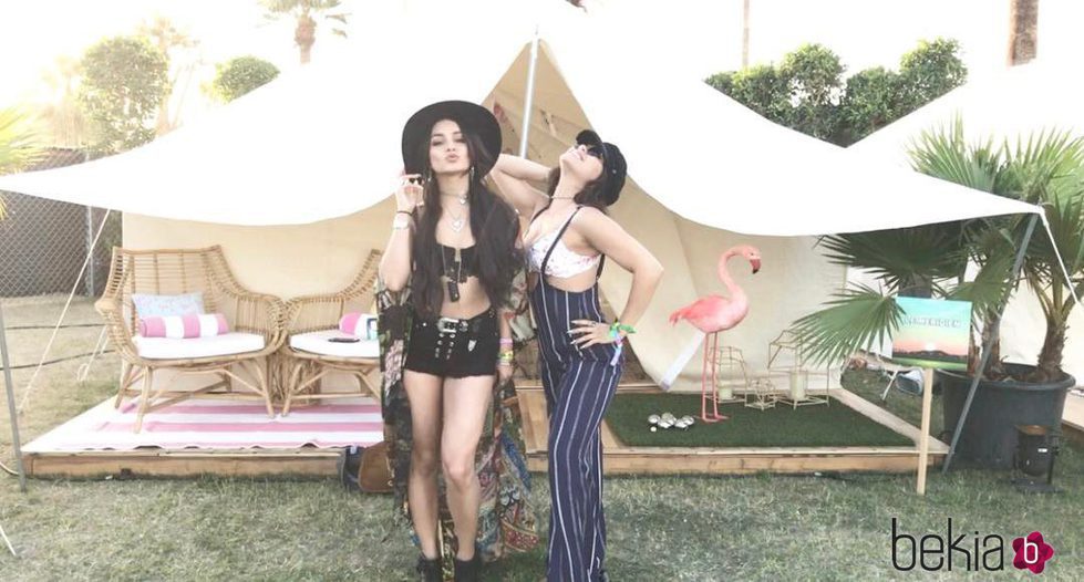 Vanessa Hudgens en el festival Coachella 2017