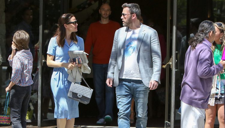 Jennifer Garner celebra la Pascua junto a Ben Affleck