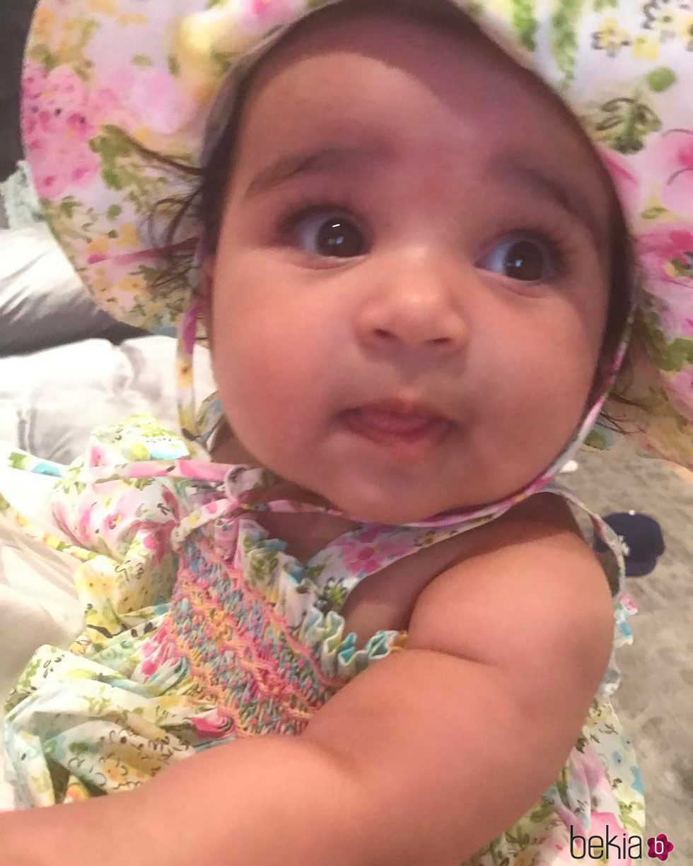 Dream, hija de Rob Kardashian, disfruta de su primera Pascua