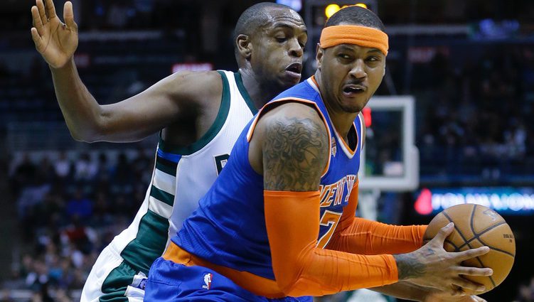 Carmelo Anthony, jugador de los New York Knicks