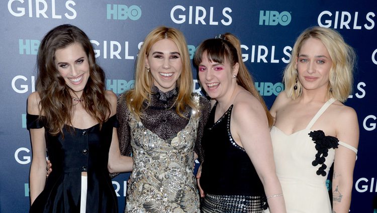 Lena Dunham, Allison Williams, Zosia Mamet and Jemima Kirke: protagonistas de 'Girls'