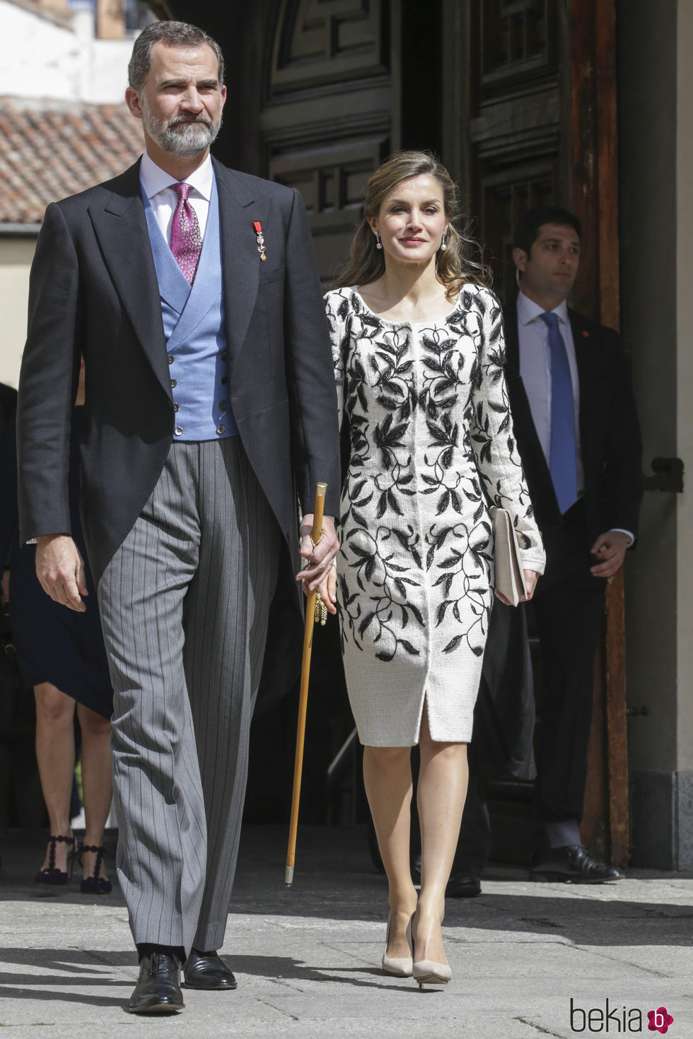 Los Reyes Felipe y Letizia en la entrega del Premio Cervantes 2016