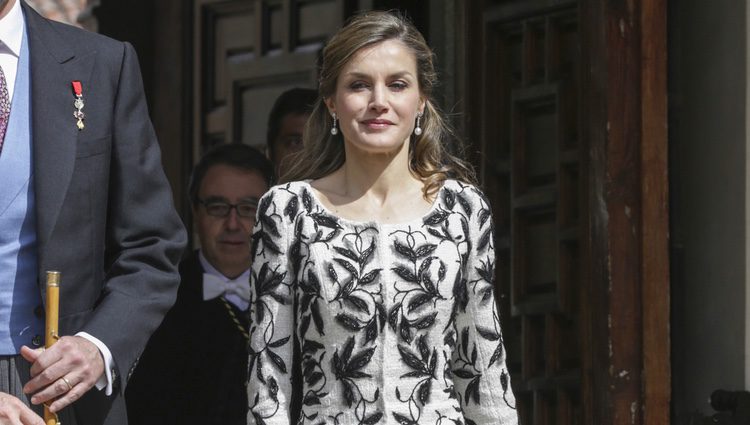 La Reina Letizia en la entrega del Premio Cervantes 2016