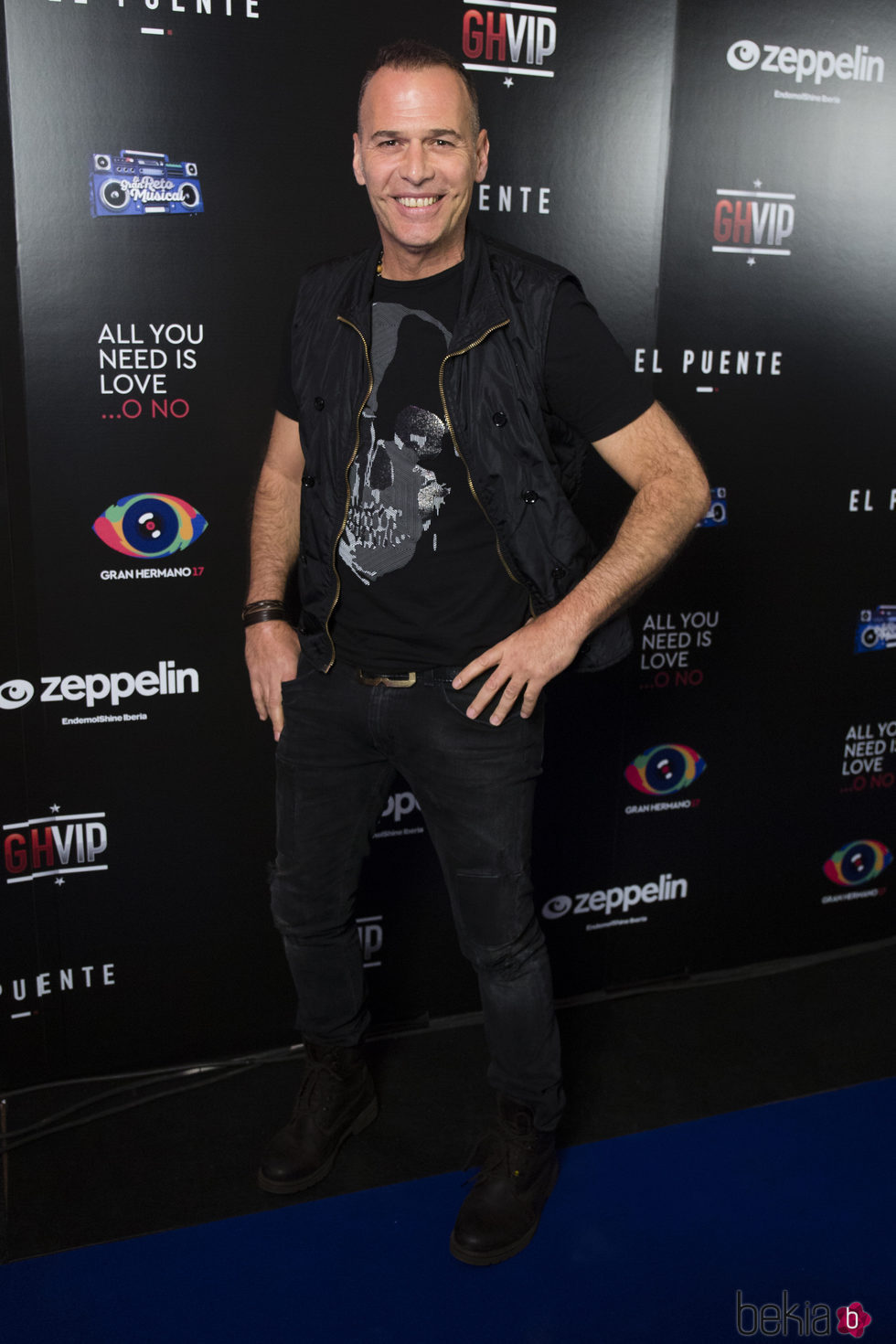 Carlos Lozano en la fiesta de 'GH VIP5' y 'GH17'