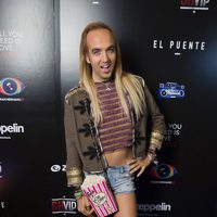 Aless Gibaja en la fiesta de 'GH VIP5' y 'GH17'