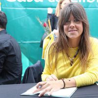 Vanesa Martín en la presentación de su libro durante Sant Jordi