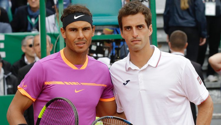 Rafa Nadal y Albert Ramos en la final del Master 1000 de Monte-Carlo 2017