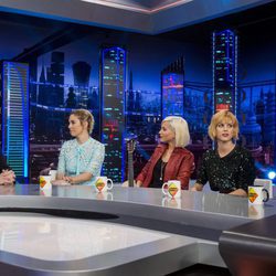 'Las chicas del cable' durante la entrevista en 'El Hormiguero'