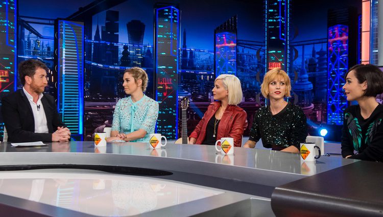 'Las chicas del cable' durante la entrevista en 'El Hormiguero'