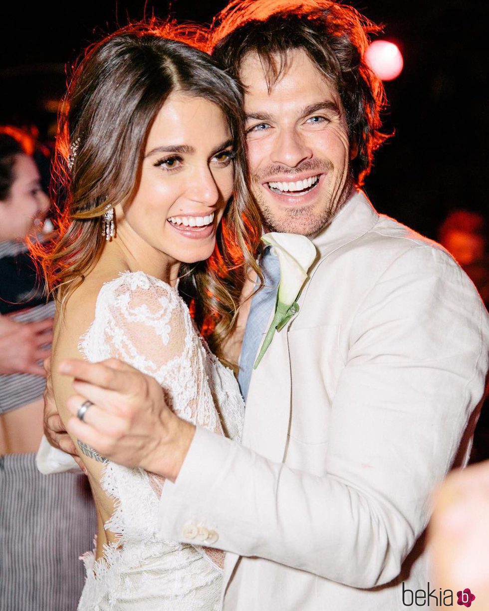 Ian Somerhalder celebra el segundo aniversario de boda junto a Nikki Reed