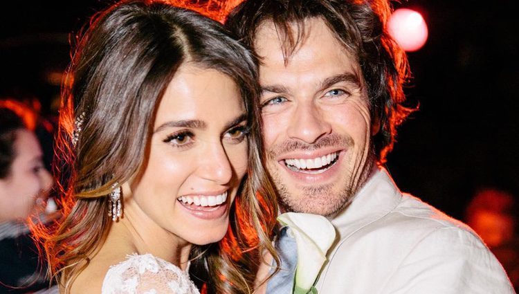 Ian Somerhalder celebra el segundo aniversario de boda junto a Nikki Reed