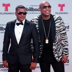 Gente de Zona en la alfombra roja de los Billboard Latinos 2017