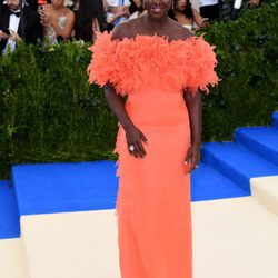 Lupita Nyong'o en la Gala MET 2017