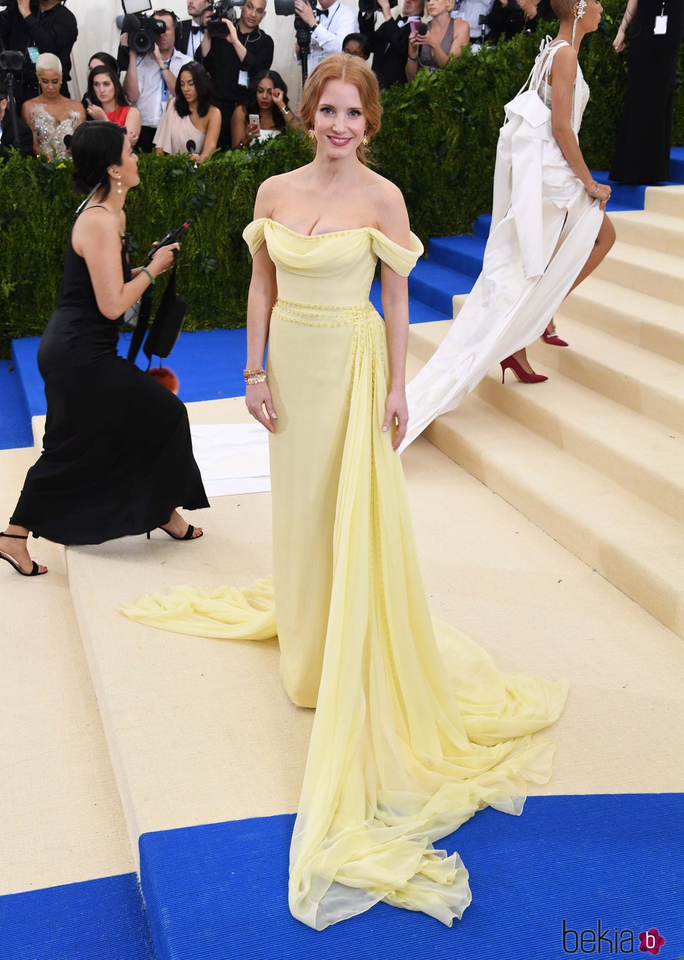 Jessica Chastain en la Gala MET 2017