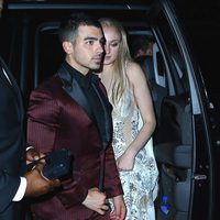 Joe Jonas y Sophie Turner en la afterparty del MET 2017