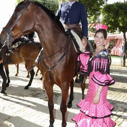 Fran Rivera y Lourdes Montes en la Feria de Abril 2017