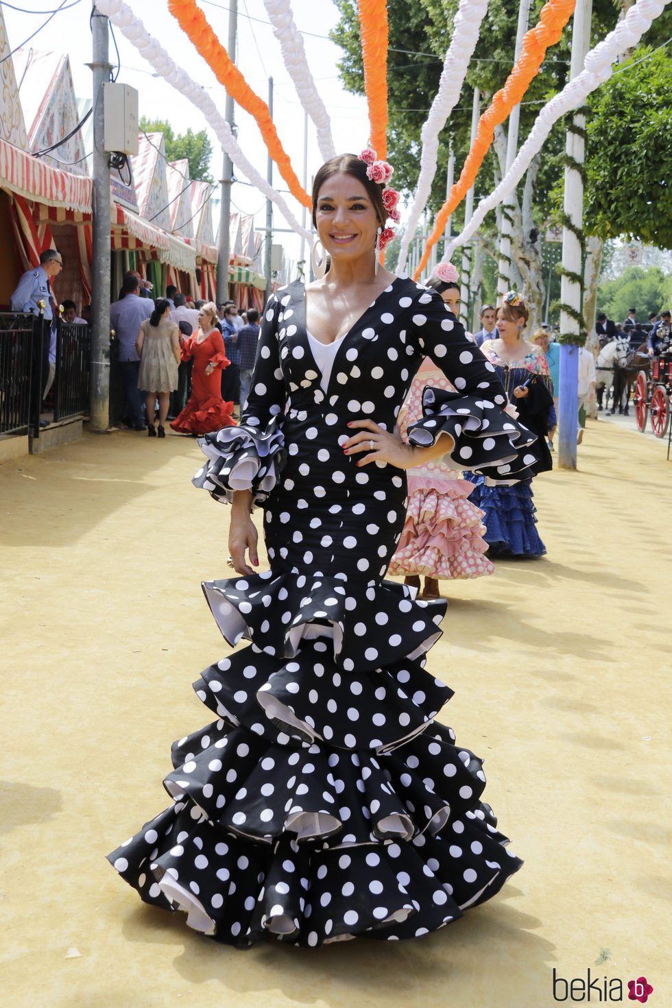 Raquel Bollo en la Feria de Abril 2017