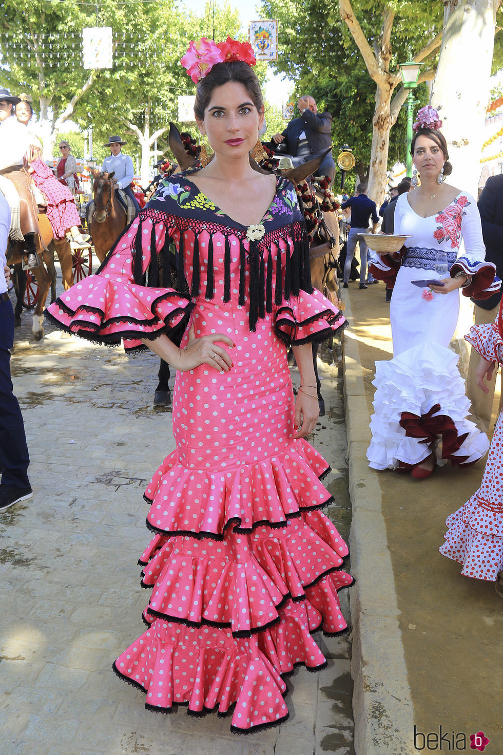 Lourdes Montes en la Feria de Abril 2017