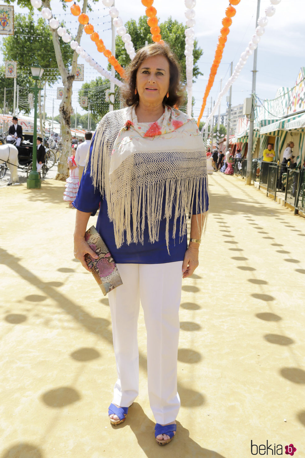 Carmen Tello en la Feria de Abril 2017