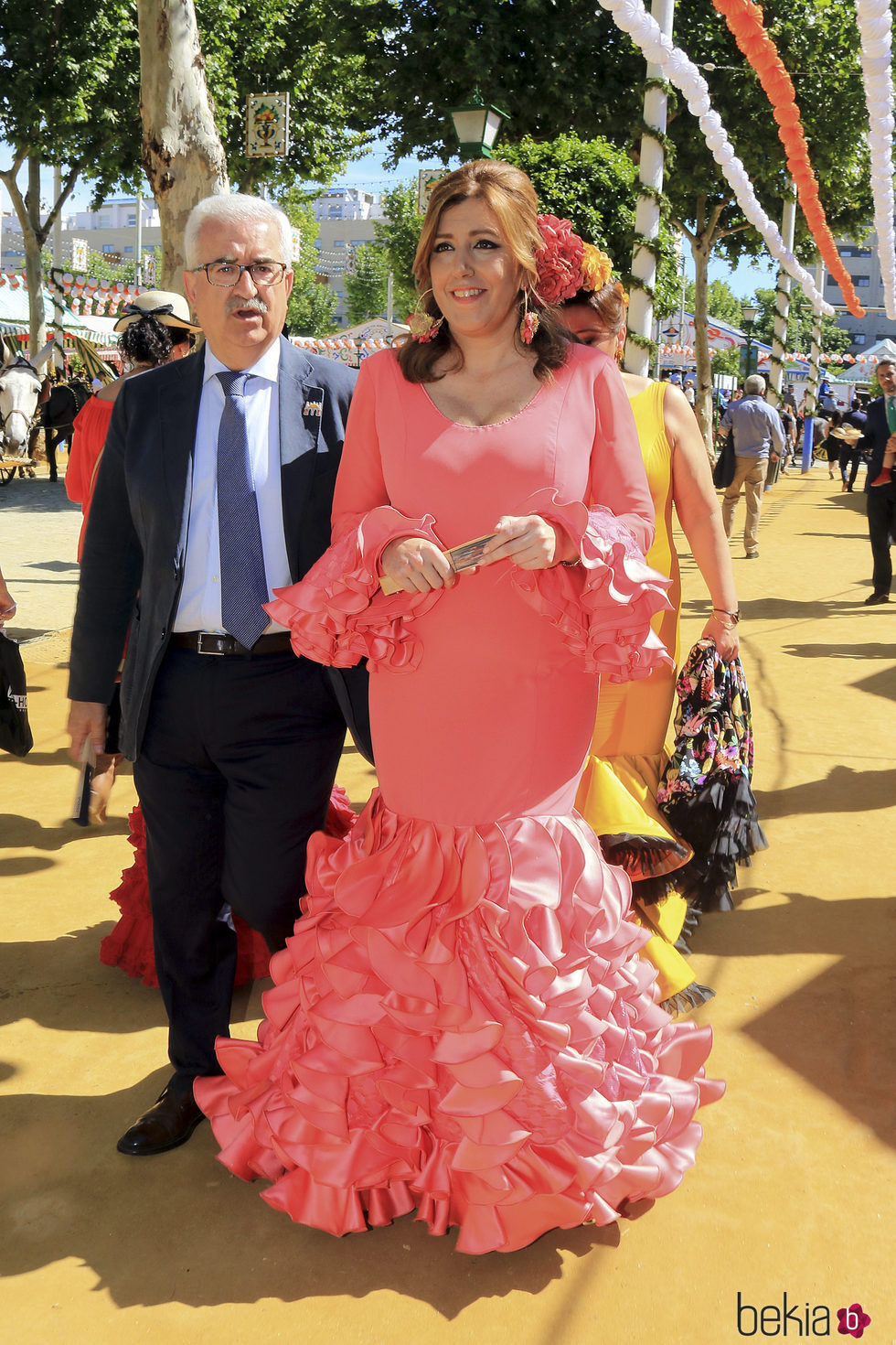 Susana Díaz en la Feria de Abril 2017