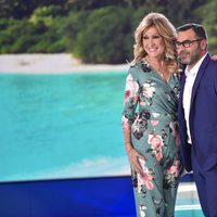 Rosa Benito y Jorge Javier Vázquez en 'Supervivientes: Tierra de Nadie'