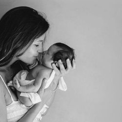 Malena Costa junto a su hija Matilda