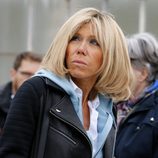 Brigitte Macron durante un acto público