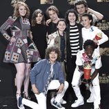 El elenco de 'Stranger Things' en los MTV Movie Awards 2017