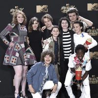 El elenco de 'Stranger Things' en los MTV Movie Awards 2017