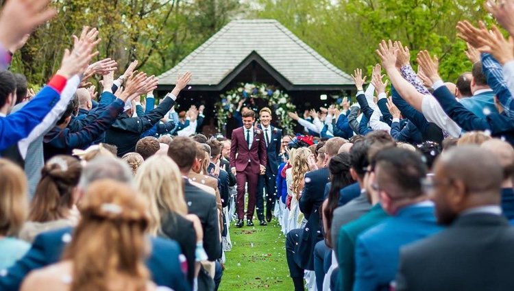 La romántica boda de Tom Daley y Dustin Lance Black