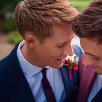 Tom Daley y Dustin Lance Black muy tiernos