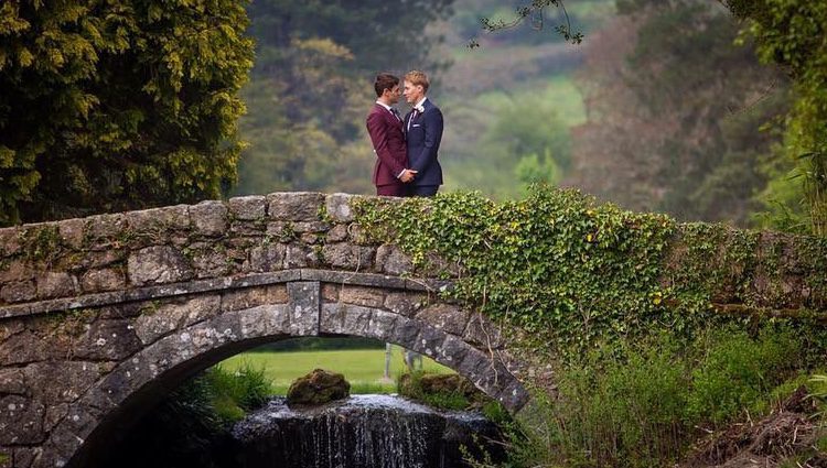 La boda de ensueño de Dustin Lance Black y Tom Daley