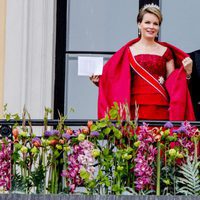 Felipe y Matilde de Bélgica en el 80 cumpleaños de Harald y Sonia de Noruega