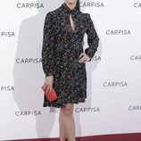 Elena Rivera durante un evento de la marca de bolsos Carpisa