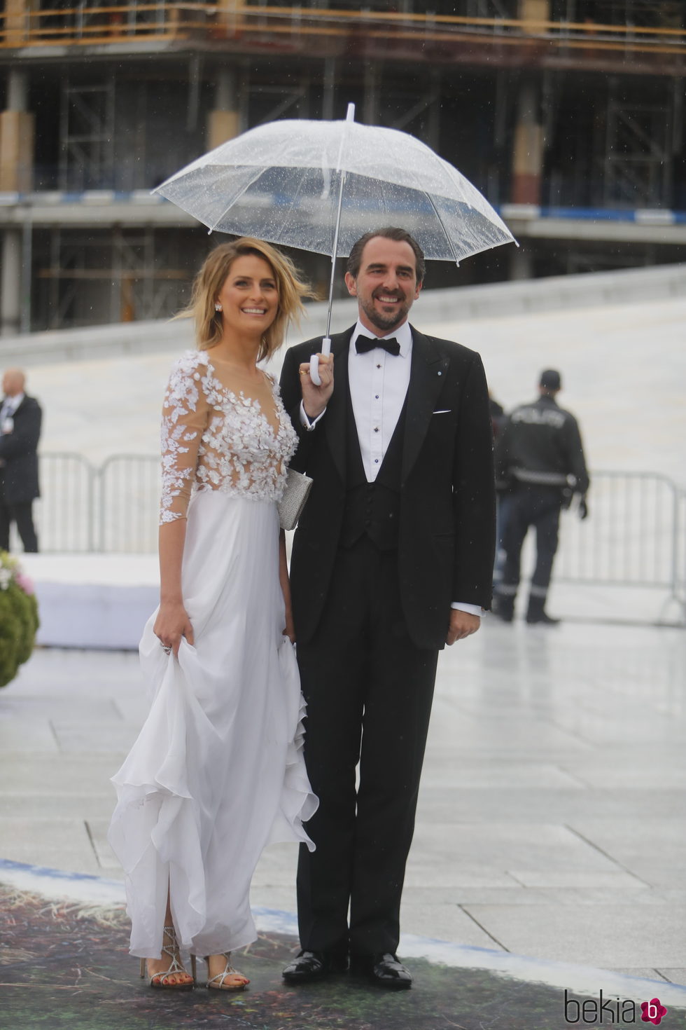 Nicolás y Tatiana de Grecia en la cena en honor a los Reyes de Noruega por su 80 cumpleaños