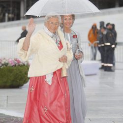 Astrid de Noruega en la cena en honor a los Reyes de Noruega por su 80 cumpleaños