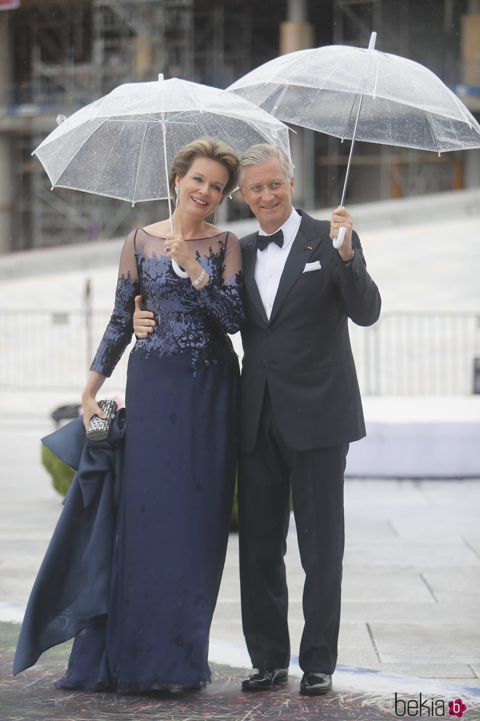 Felipe y Matilde de Bélgica en la cena en honor a los Reyes de Noruega por su 80 cumpleaños