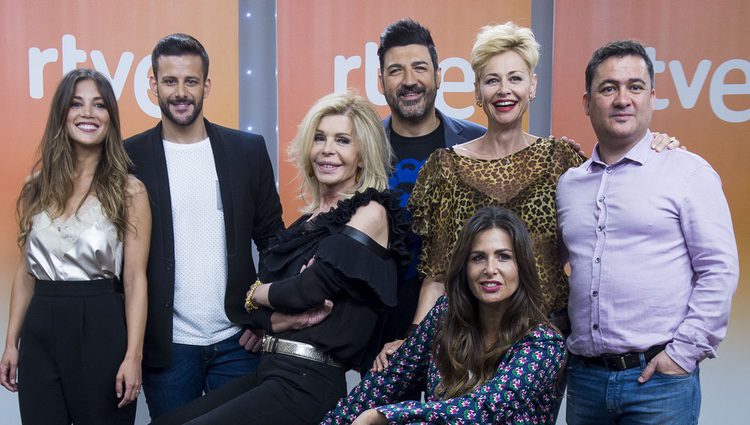 El jurado de 'Fantastic Duo' junto a Nuria Roca