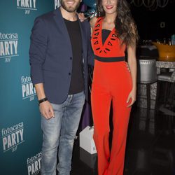 Lidia Torrent y Matías Roure durante el acto de Fotocasa Party en Madrid