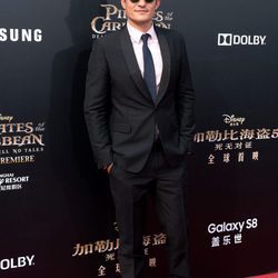 Orlando Bloom en la presentación de la nueva película de 'Piratas del Caribe'