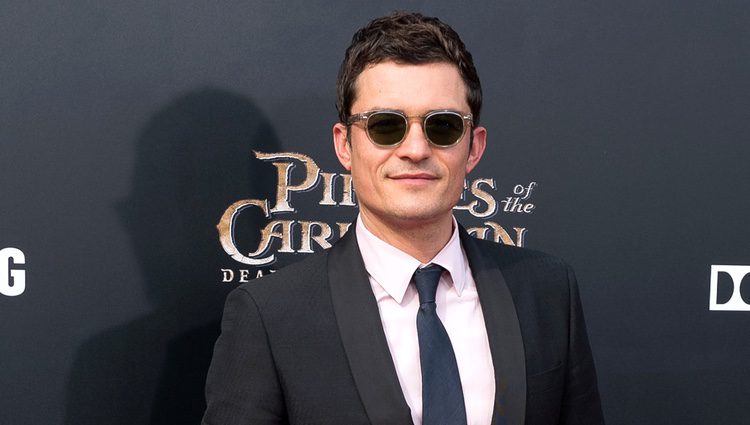 Orlando Bloom en la presentación de la nueva película de 'Piratas del Caribe'