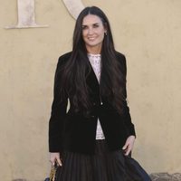 Demi Moore en la presentación de la colección Crucero de Dior 2017