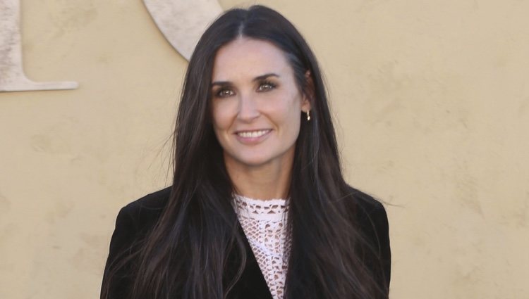 Demi Moore en la presentación de la colección Crucero de Dior 2017