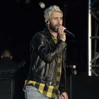 Adam Levine actuando en el Festival Wango Tango 2017