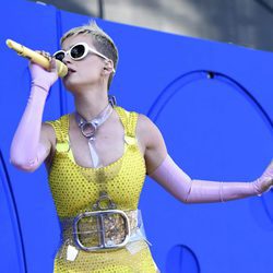 Katy Perry actuando en el Festival Wango Tango 2017