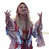 Julia Michaels actuando en el Festival Wango Tango 2017