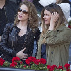 Silvia Abascal y Manuela Velasco en la semifinal del Open de Madrid 2017