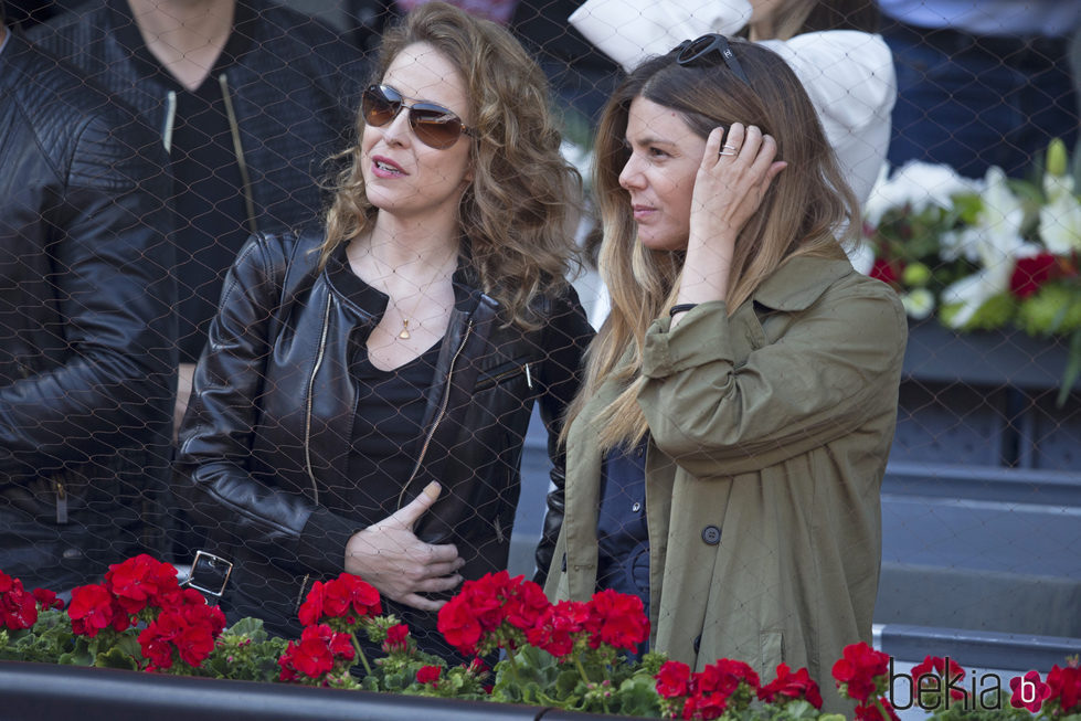 Silvia Abascal y Manuela Velasco en la semifinal del Open de Madrid 2017